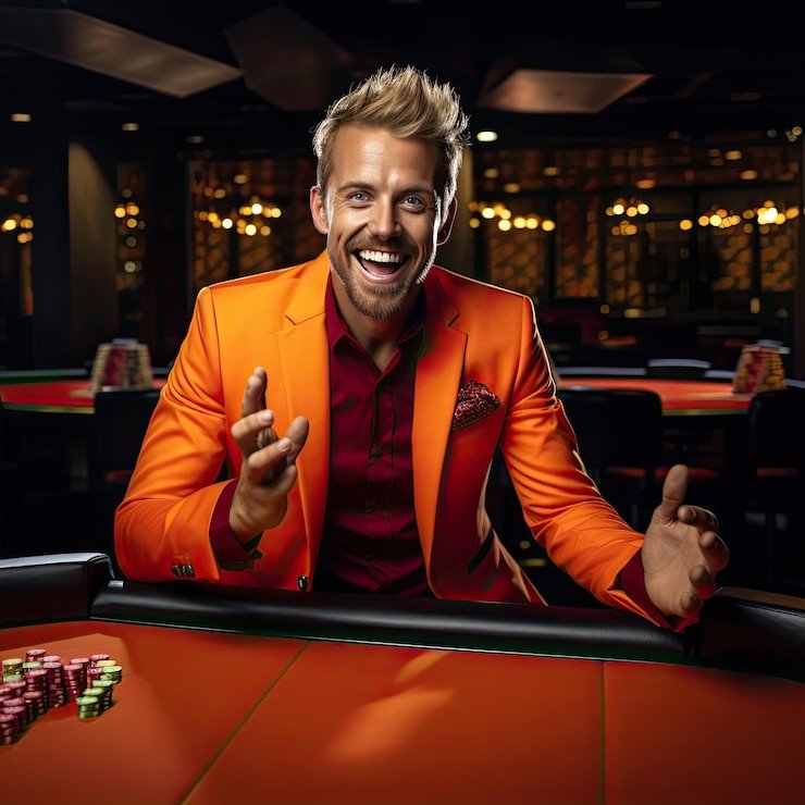 Studio live dealer furi88 menampilkan permainan Lucky Twins dengan dealer profesional dan dua tangan kartu